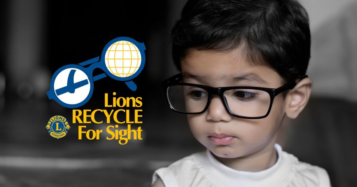 Your old glasses. Someone else’s chance to see.
