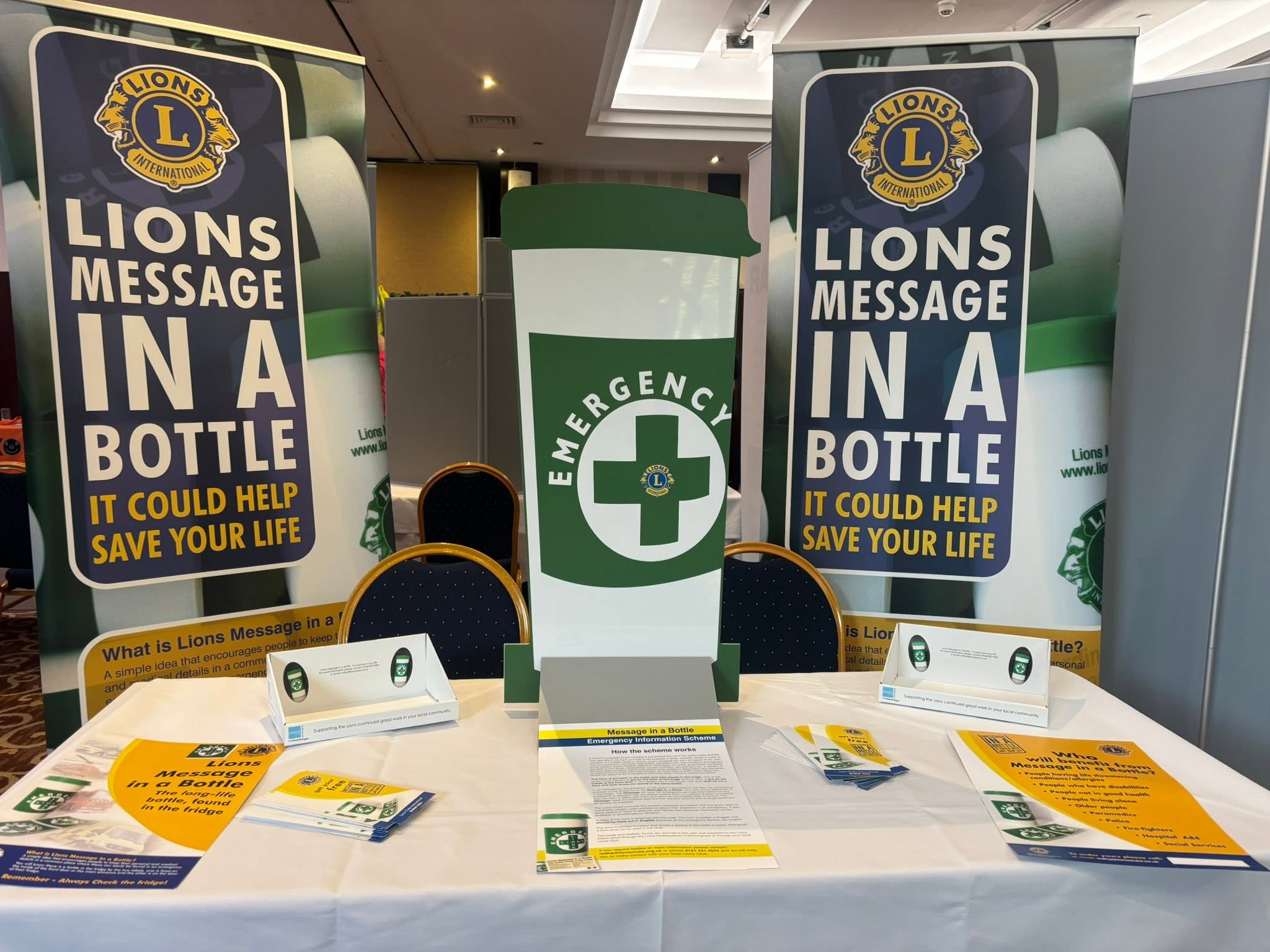 Lions Message In A Bottle